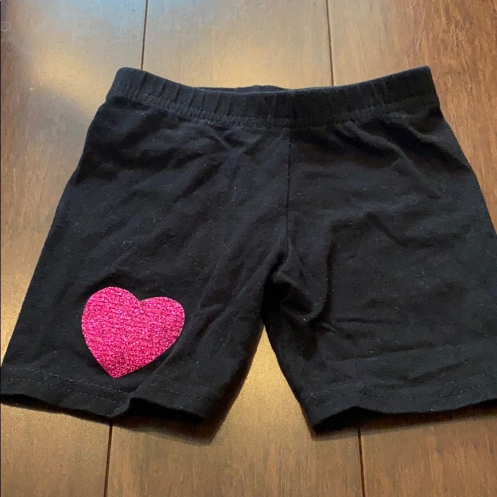 Black bike shorts